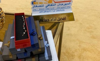 طالبات عسير تحقق أفضل أداء جماعي في المهرجان الثقافي المسرحي للصغار. طالبات عسير تحقق أفضل أداء جماعي في المهرجان الثقافي المسرحي للصغار.