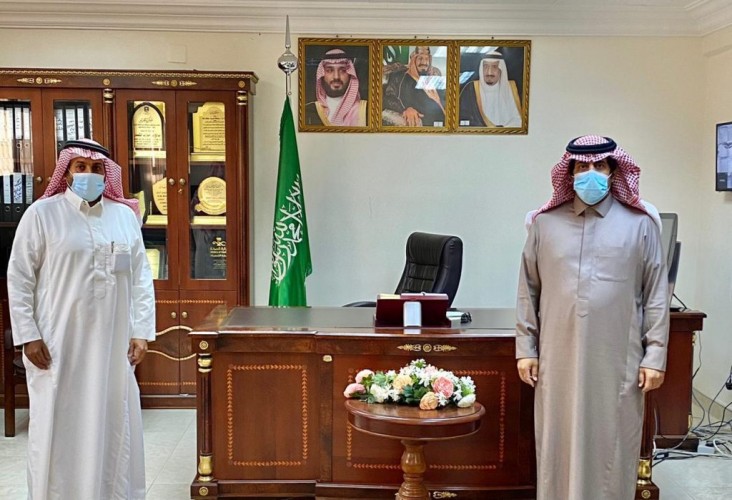 محافظ ضرية يـستقبل مدير محمية نفود العريق