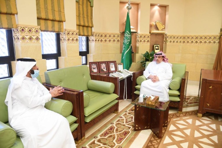 الدكتور السديري يستقبل مدير فرع وزارة البيئة بالرياض