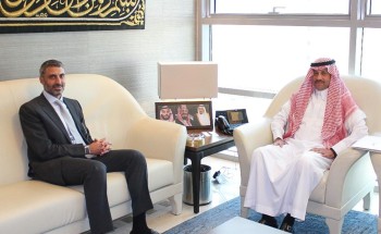 سفير خادم الحرمين بالأردن يلتقي مساعد المشرف العام على مركز الملك سلمان للإغاثة والأعمال الإنسانية