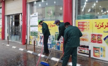 شاهد بلدية الحائط تكثف من جهودها في تعقيم الشوارع والاماكن الحيوية . شاهد بلدية الحائط تكثف من جهودها في تعقيم الشوارع والاماكن الحيوية .