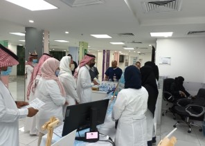 إقامة فعالية مضادات الميكروبات بمستشفى  العزيزية للاطفال بجدة