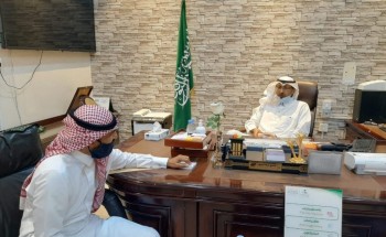 الشعواني يجتمع بمدير العلاقات العامة بمستشفى جازان العام الشعواني يجتمع بمدير العلاقات العامة بمستشفى جازان العام