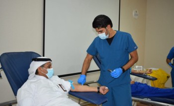 التأهيل الشامل للذكور بالدمام يختتم حملة التبرع بالدم