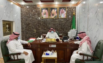 محافظ العيدابي يستقبل مدير مكتب خدمات المشتركين بكهرباء فيفاء المهندس عبد الله بن محمد صديق محافظ العيدابي يستقبل مدير مكتب خدمات المشتركين بكهرباء فيفاء المهندس عبد الله بن محمد صديق
