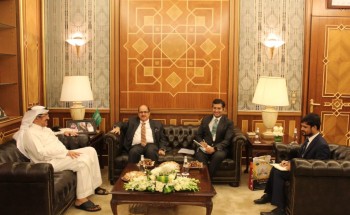 وزير الحج والعمرة المكلف يستقبل سفير جمهورية الهند لدى المملكة وزير الحج والعمرة المكلف يستقبل سفير جمهورية الهند لدى المملكة