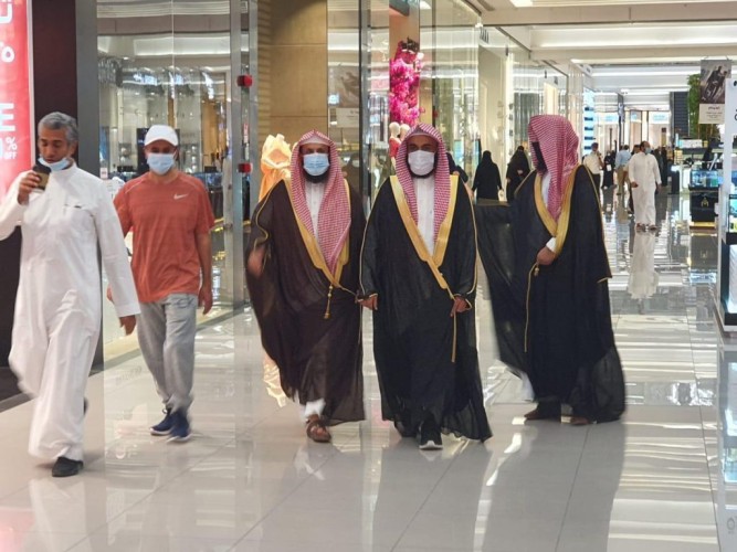 مديرو العموم بالرئاسة العامة لهيئة الأمر بالمعروف يقفون ميدانياً على تنفيذ حملة (الصلاة نور) بالرياض