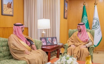 نائب أمير الجوف يستقبل مدير عام الأحوال المدنية بالمنطقة