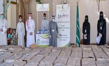 اكثر من(12)مليون ريال تضخها حملة(يداً بيد) لمحافظات منطقة تبوك