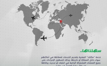 لتقديم الخدمات داخل وخارج المملكة .. غرفة تبوك تطلق خدمة “مكانك “