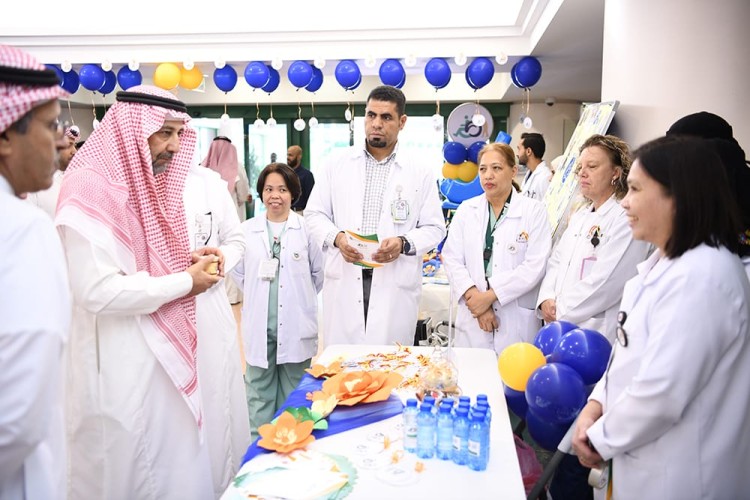 مستشفي الملك عبدالعزيز بالحرس الوطني بالأحساء يحتفي بيوم ذوي الإعاقة