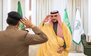 أمير منطقة الجوف يستقبل مدير الدفاع المدني بالمنطقة المعيَّن حديثًا
