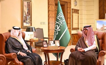 سمو الأمير سعود بن جلوي يستقبل مدير فرع وزارة البيئة والمياه بمنطقة مكة المكرمة
