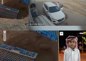 بطل في “الرفايع”.. الشاب ممدوح الحربي يُنقذ طفلاً من السقوط في حفرة بـ “حائل” (شاهد)