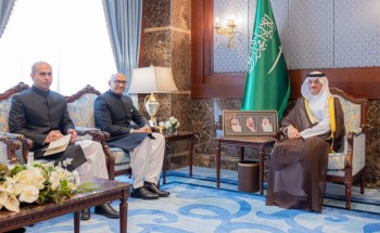 سمو محافظ الأحساء يستقبل سفير باكستان لدى المملكة سمو محافظ الأحساء يستقبل سفير باكستان لدى المملكة