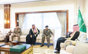 سمو نائب أمير الشرقية يستقبل مدير شرطة المنطقة
