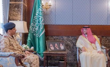 سمو محافظ الأحساء يستقبل قائد لواء الملك عبدالله الآلي بالحرس الوطني