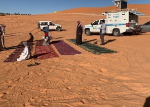 هيئة الأمر بالمعروف توفر مصليات متنقلة بالأماكن العامة والمتنزهات الشتوية بالرياض