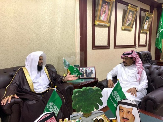 محافظ بيش يستقبل مدير عام فرع هيئة الأمر بالمعروف والنهي عن المنكر بجازان