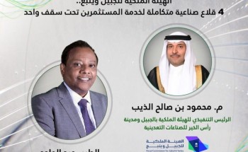 الهيئة الملكية للجبيل وينبع: أربع قلاع صناعية متكاملة تعزز بيئة الاستثمار وتوحّد الخدمات الهيئة الملكية للجبيل وينبع: أربع قلاع صناعية متكاملة تعزز بيئة الاستثمار وتوحّد الخدمات
