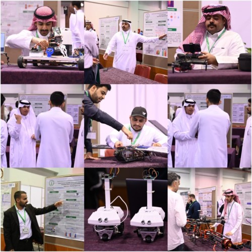 كلية الدراسات العليا بجامعة الملك فهد للبترول والمعادن تقيم المعرض الرابع للمشاريع البحثية لطلاب الماجستير MX