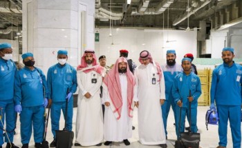 السديس يقف على أعمال الإدارة العامة للوقاية والرعاية الصحية بالمسجد الحرام السديس يقف على أعمال الإدارة العامة للوقاية والرعاية الصحية بالمسجد الحرام