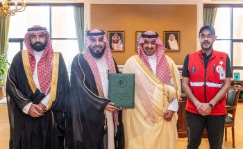 بمؤشرات وطنية محفزة.. نائب أمير تبوك يثمن جهود الهلال الأحمر في سرعة الإنقاذ بمؤشرات وطنية محفزة.. نائب أمير تبوك يثمن جهود الهلال الأحمر في سرعة الإنقاذ