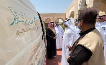 سعادة وكيل محافظة الأحساء يدشّن مشروع خدمة نقل الجنائز لجمعية دار السلام لإكرام الموتى بالمحافظة سعادة وكيل محافظة الأحساء يدشّن مشروع خدمة نقل الجنائز لجمعية دار السلام لإكرام الموتى بالمحافظة