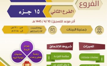 جمعية البينات لتعليم المرأة القرآن الكريم وعلومه تنفذ يوم الهمة القرآني جمعية البينات لتعليم المرأة القرآن الكريم وعلومه تنفذ يوم الهمة القرآني