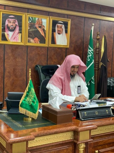 مدير عام فرع الرئاسة العامة لهيئة الأمر بالمعروف بمنطقة الجوف يلتقى برؤساء هيئات ومراكز المنطقة ( عن بعد )