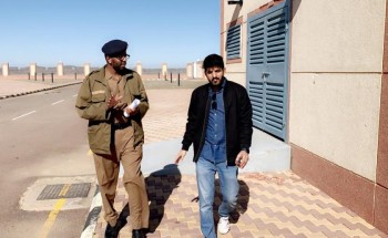 ادارة الدفاع المدني تنفذ جولة تفقدية بكلية التقنية بمحافظة الحائط