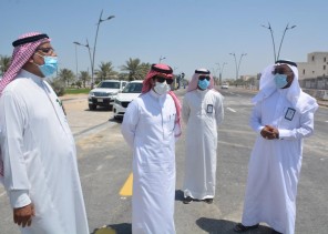 بلدية القطيف تنتهي من أعمال مشروع الطريق الساحلي بسيهات