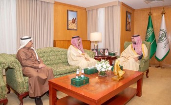 نائب أمير الجوف يستقبل مدير فرع جمعية الثقافة والفنون بالمنطقة نائب أمير الجوف يستقبل مدير فرع جمعية الثقافة والفنون بالمنطقة
