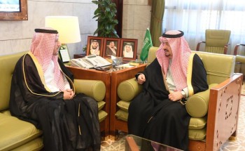 سمو أمير منطقة الرياض يستقبل رئيس هيئة الرقابة ومكافحة الفساد