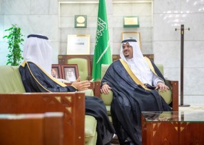 الأمير محمد بن عبدالرحمن يستقبل مدير فرع وزارة النقل بمنطقة الرياض