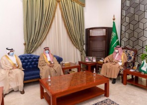 سمو الأمير فيصل بن نواف يلتقي رئيس المجلس الاستشاري الصحي بالجوف
