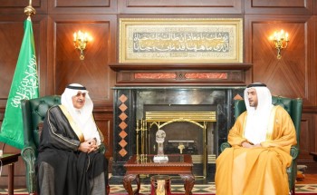 أمير تبوك يستقبل سفير دولة الإمارات لدى المملكة أمير تبوك يستقبل سفير دولة الإمارات لدى المملكة