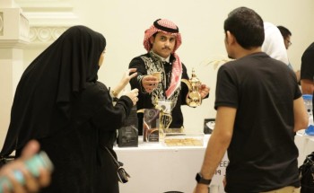 ٥آلاف شخص يجسدون قصة عشق السعوديين للقهوة ٥آلاف شخص يجسدون قصة عشق السعوديين للقهوة