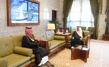 سمو أمير منطقة الرياض يستقبل مدير معهد الإدارة العامة