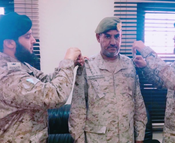 “الرشيدي” إلى رتبة رئيس رقباء