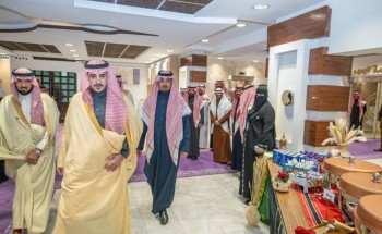 أمير منطقة الجوف يشارك منسوبي الإمارة الاحتفاء بذكرى يوم التأسيس