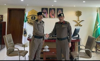 ترقية المطيري ألي رتبة رئيس رقباء