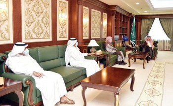 سمو أمير منطقة جازان يستقبل وكلاء ومنسوبي الامارة المهنئين بعيد الفطر المبارك ..