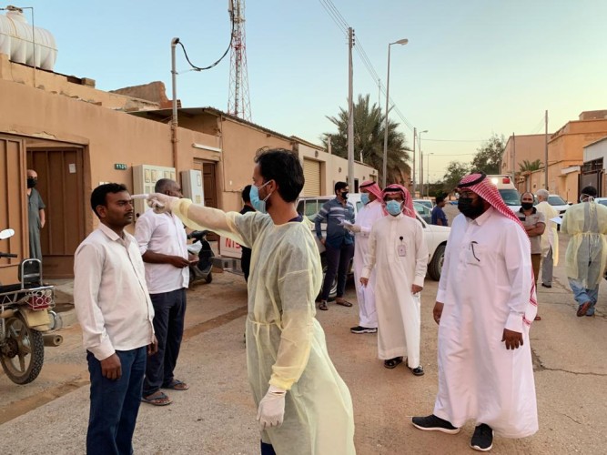 شاهد .. “لجنة شقراء” تواصل المسح النشط للكشف المبكر عن “كورونا” .. والبواردي هذه اهدافها
