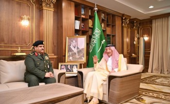 يزور المنطقة حاليا .. أمير جازان يستقبل مدير عام السجون بالمملكة يزور المنطقة حاليا .. أمير جازان يستقبل مدير عام السجون بالمملكة