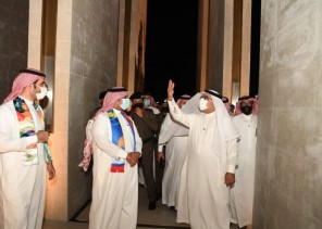 أمين الشرقية يدشن ميدان ” العرضة ” ودوار ” عنان السماء ” في الخبر تزامنا مع اليوم الوطني للمملكة الـ91