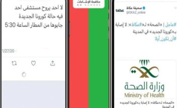 حقيقة وجود حالة إصابة بفيروس كورونا في مستشفى بالمدينة حقيقة وجود حالة إصابة بفيروس كورونا في مستشفى بالمدينة