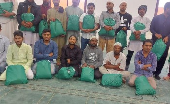 “خيرية الدعوة والإرشاد وتوعية الجاليات بنعجان ” توزع كسوة الشتاء.