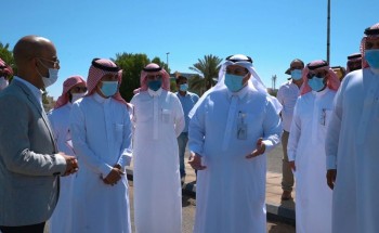 أمين تبوك يدشن مشروعي النظافة الجديد بأكثر من 89 مليون ريال أمين تبوك يدشن مشروعي النظافة الجديد بأكثر من 89 مليون ريال