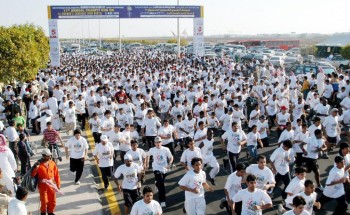 كفيفان من الاردن يشاركان في سباق الجري الخيري السنوي الــ 24 بالخبر كفيفان من الاردن يشاركان في سباق الجري الخيري السنوي الــ 24 بالخبر